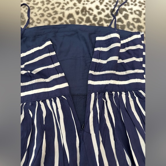 Abercrombie & Fitch Stripe Mini Dress in Blue Size 4 women’s - Picture 14 of 17